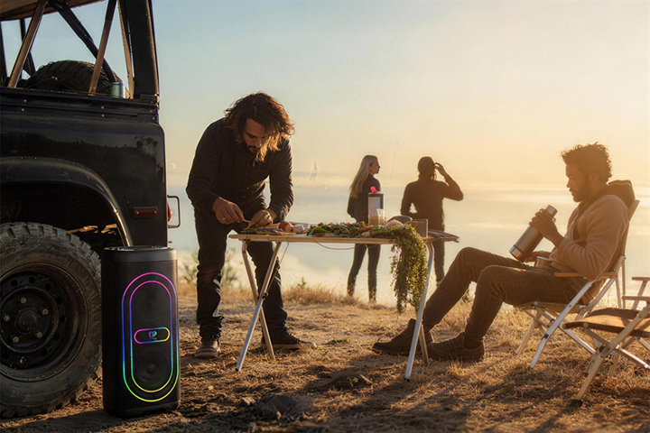 The Triple Power System: Your Speaker, Ready Anywhere