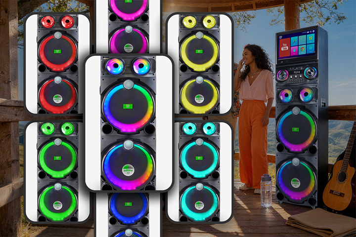 Not Just a Speaker, but a Mobile Cinema! DP-1419 Runs on Android and Supports Free Download of Apps Across the Internet